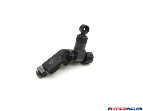 Knight's Armament Picatinny Rail Mount 45 Degree Offset Micro Rear Sight In Up Position