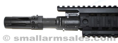 Knight's Armament SR-25 Enhanced Combat Carbine (ECC) with 16" Chrome Lined Dimpled Barrel, Flash Hider and Collapsible Stock