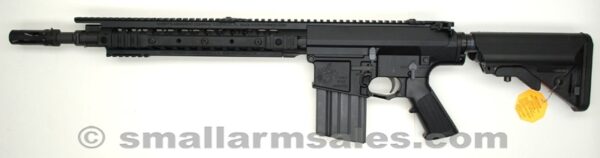 Knight's Armament SR-25 Enhanced Combat Carbine (ECC) with 16" Chrome Lined Dimpled Barrel, Flash Hider and Collapsible Stock