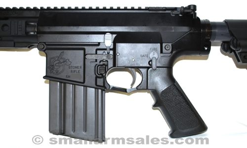 Knight's Armament SR-25 Enhanced Combat Carbine (ECC) with 16" Chrome Lined Dimpled Barrel, Flash Hider and Collapsible Stock