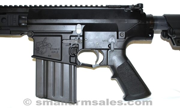 Knight's Armament SR-25 Enhanced Combat Carbine (ECC) with 16" Chrome Lined Dimpled Barrel, Flash Hider and Collapsible Stock