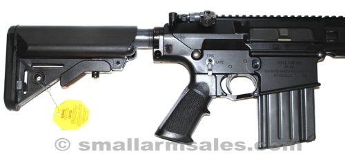 Knight's Armament SR-25 Enhanced Combat Carbine (ECC) with 16" Chrome Lined Dimpled Barrel, Flash Hider and Collapsible Stock