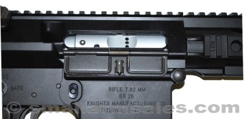 Knight's Armament SR-25 Enhanced Combat Carbine (ECC) with 16" Chrome Lined Dimpled Barrel, Flash Hider and Collapsible Stock