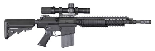 Knight's Armament SR-25 EC Enhanced Carbine with 16" Barrel and Collapsible Stock