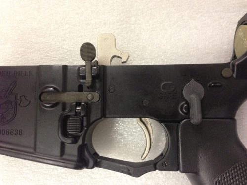 KNIGHT'S ARMAMENT SR-30 IWS LOWER RECEIVER ASSEMBLY