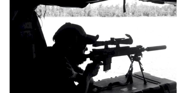 Allen Engineering AEM5 MK12 Suppressor, Knurled
