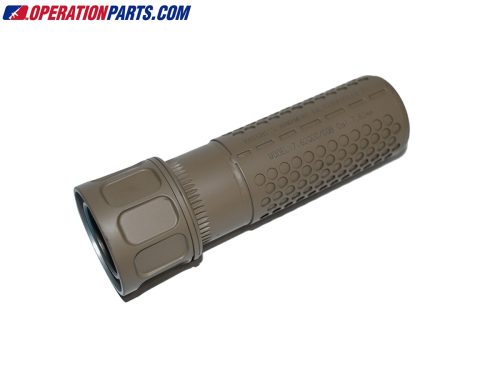 Knight's Armament 7.62mm QDC/CQB Suppressor, Flat Dark Earth