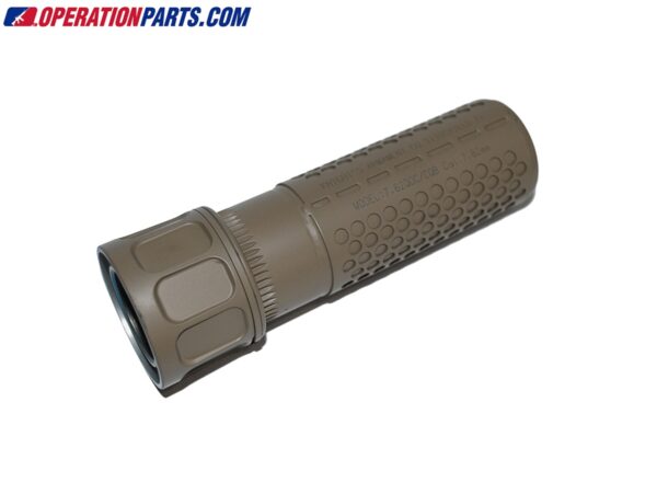 Knight's Armament 7.62mm QDC/CQB Suppressor, Flat Dark Earth