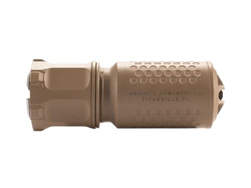Knight's Armament 5.56, MCQ, QDC, PRT Suppressor, FDE