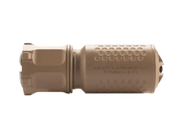 Knight's Armament 5.56, MCQ, QDC, PRT Suppressor, FDE