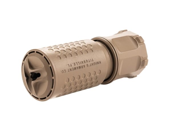 Knight's Armament 5.56, MCQ, QDC, PRT Suppressor, FDE