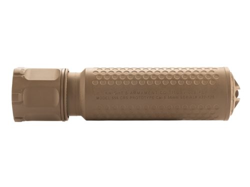 Knight's Armament 5.56, CRS, QDC, PRT Suppressor, FDE