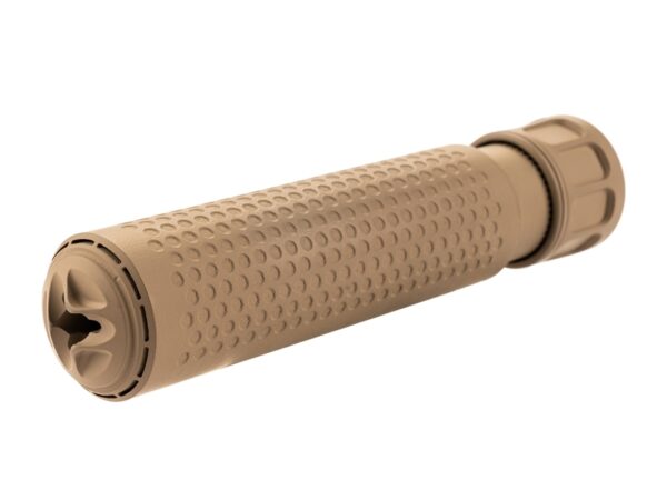 Knight's Armament 7.62, CRS, QDC, PRG Suppressor, FDE