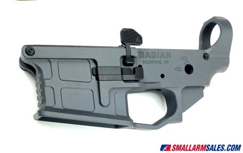 Radian Weapons AX556 Ambidextrous AR15 Lower Receiver - Radian Grey